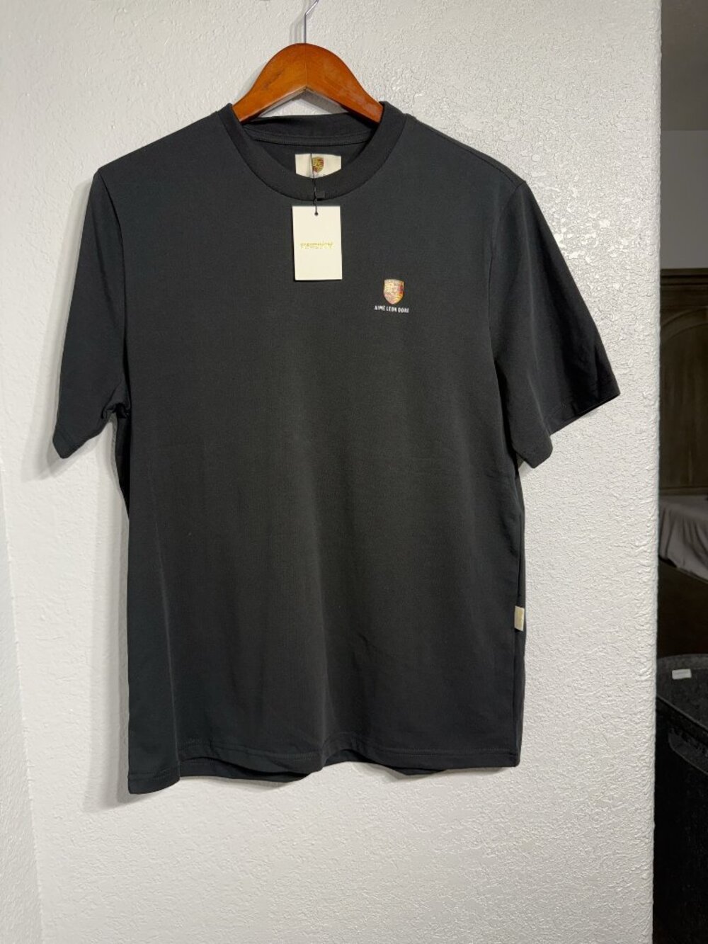 Aimé Leon Dore Porsche Black Five-Car Graphic T-Shirt M